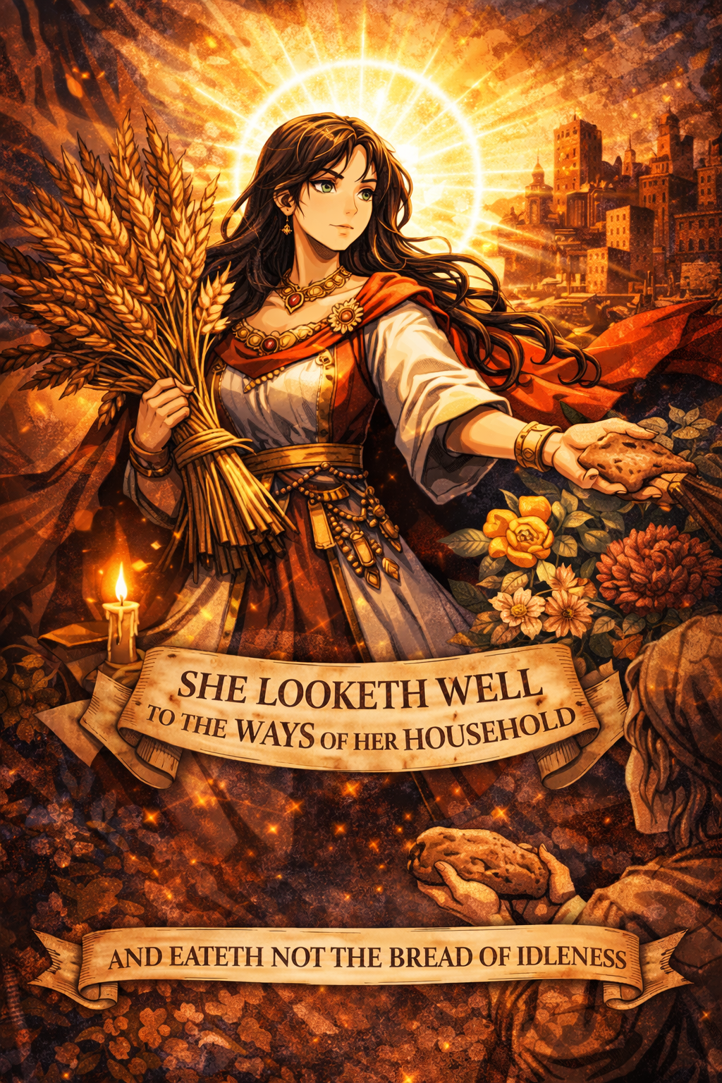 She Looketh Well to the Ways of Her Household — Proverbs 31:27