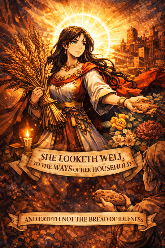 She Looketh Well to the Ways of Her Household — Proverbs 31:27