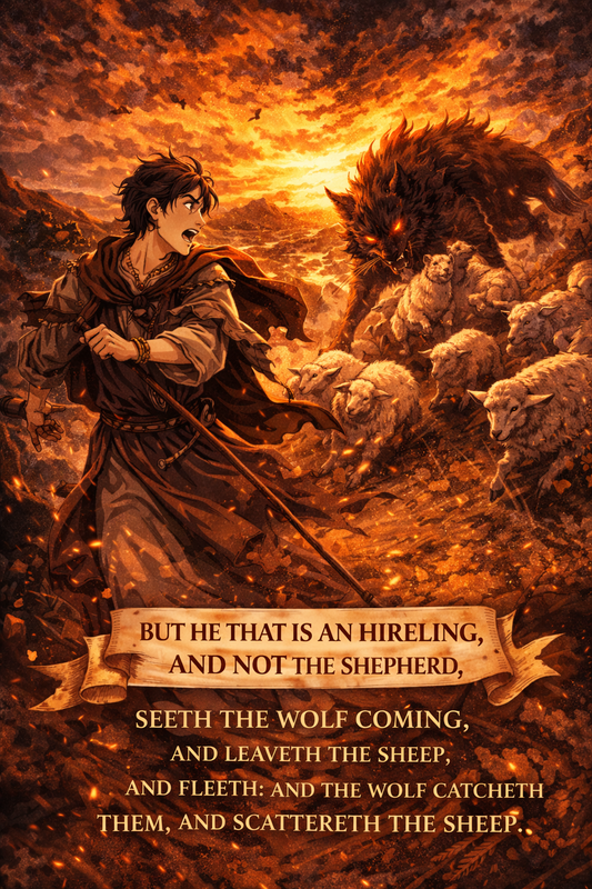 The Hireling and the Wolf — John 10:12