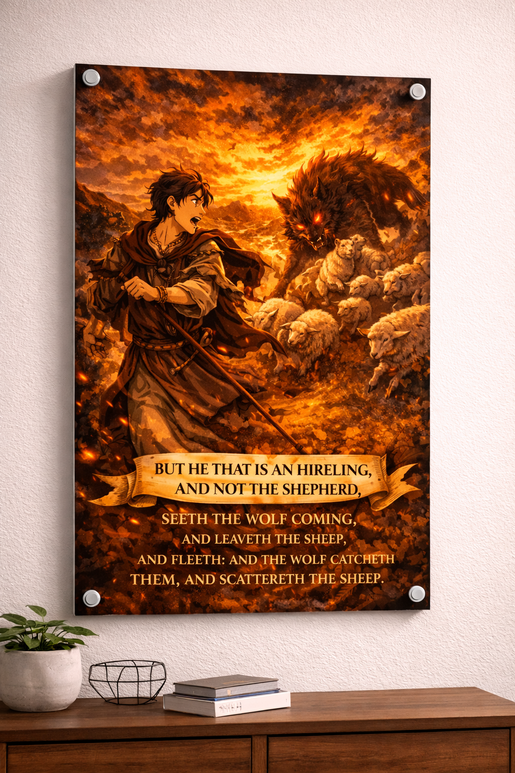 The Hireling and the Wolf — John 10:12