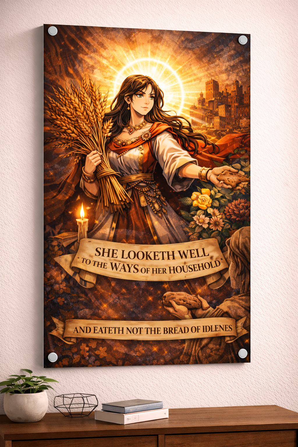 She Looketh Well to the Ways of Her Household — Proverbs 31:27